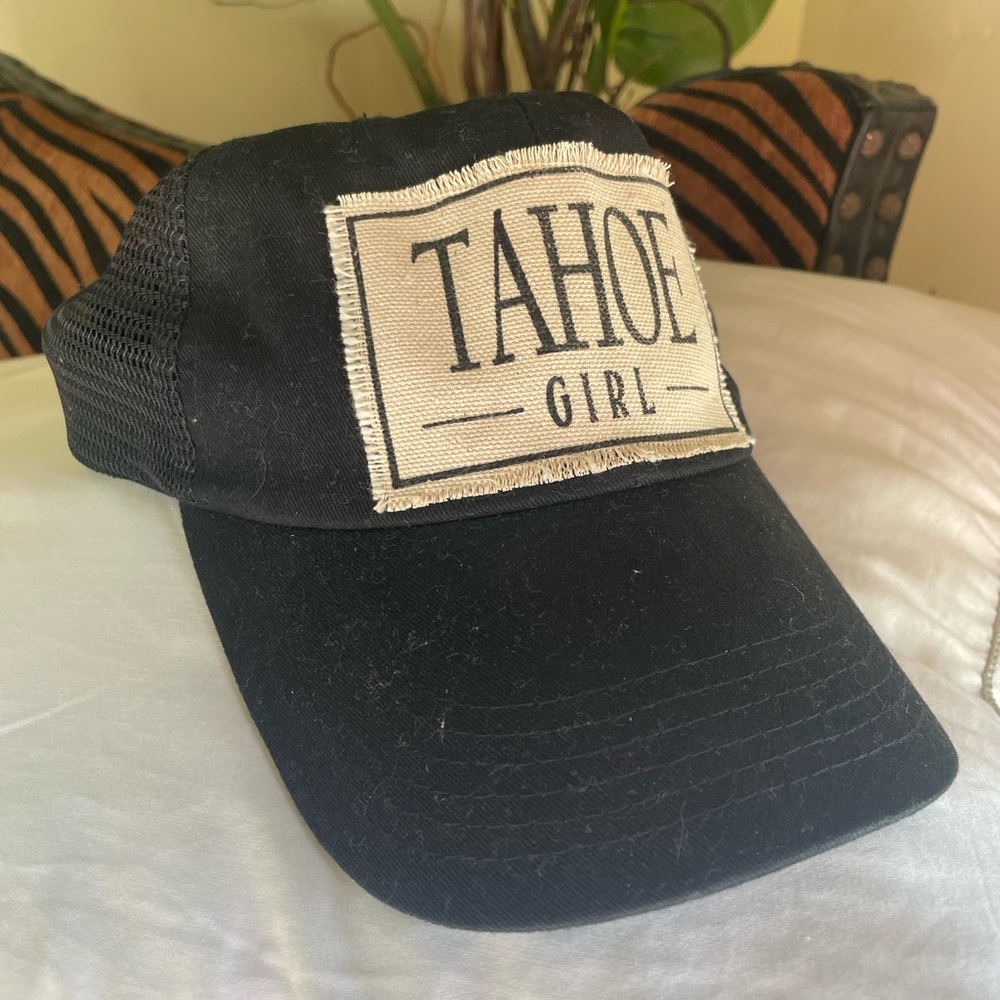 Black Tahoe Girl Trucker Hat